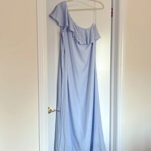 Banana Republic maxi one shoulder dress. NWOT. Size XL
